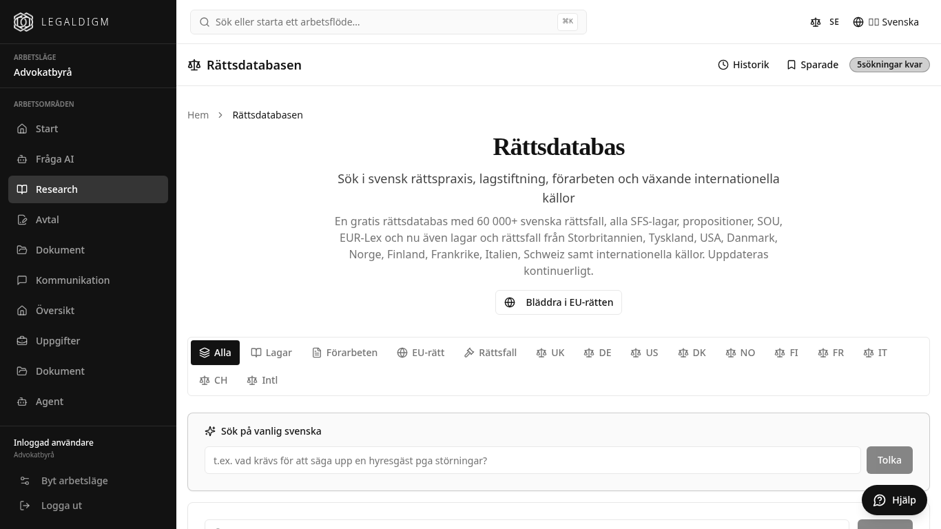 Rättsdatabasen